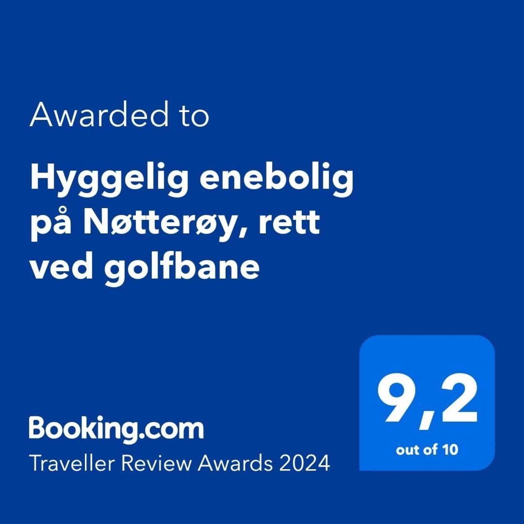 Villa Hyggelig Enebolig Pa Notteroy, Rett Ved Golfbane Exterior foto